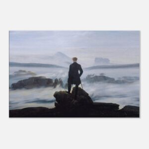 Caspar David Friedrichs Der Wanderer über dem Nebelmeer (1818)