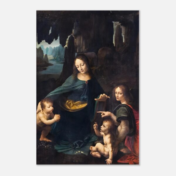 Virgin of the Rocks – Leonardo da Vinci x artellix