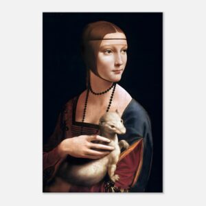 Lady with an Ermine – Leonardo da Vinci x artellix