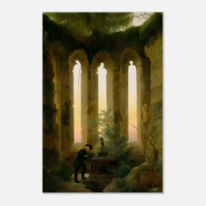 Caspar David Friedrichs Huttens Grab (1823)