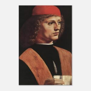 Portrait of a Musician – Leonardo da Vinci x artellix
